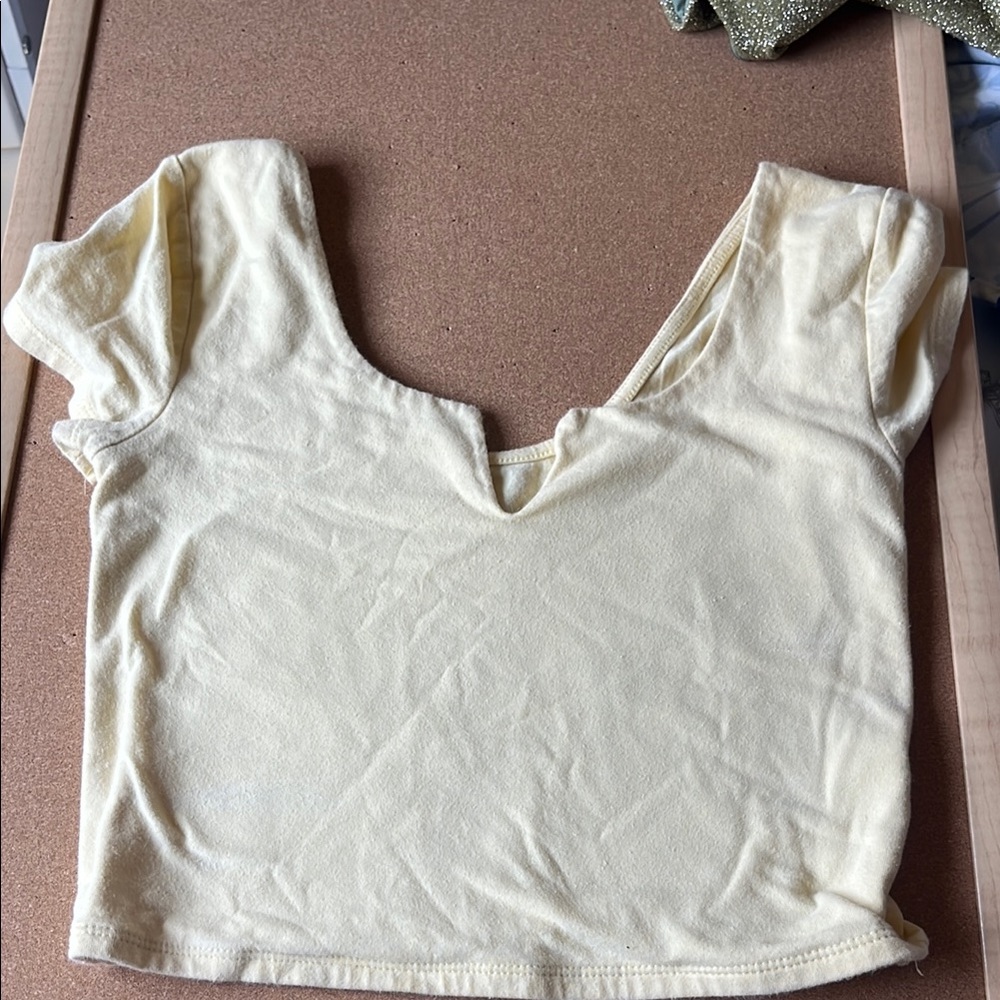 Elegant Cream Women's Top